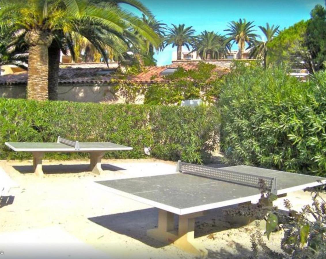 T2 A/C côte d'Azur, piscine, plage á 350m, WIFI Vallauris Exterior foto